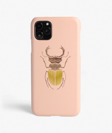 iPhone 11 Pro Max Leder Hlle Beetle Staubige Rosa
