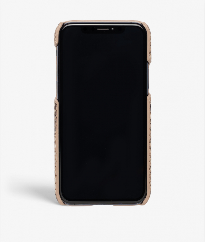 iPhone 11 Pro Leder Hlle Soft Python Cashmere