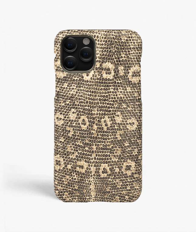 iPhone 11 Pro Leather Case Iguana Beige