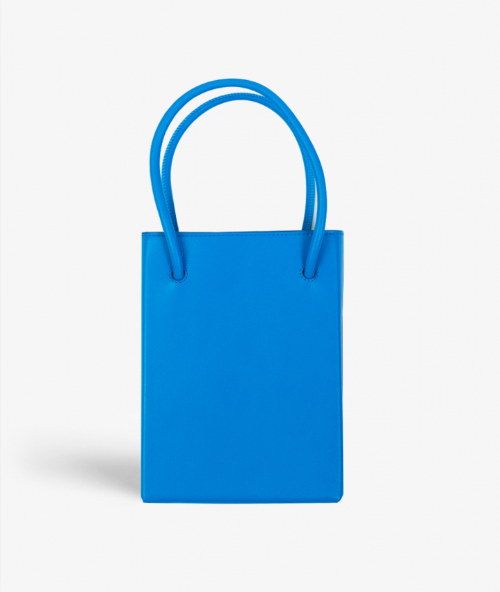 Essential Crossbody Tasche Smiley Blau
