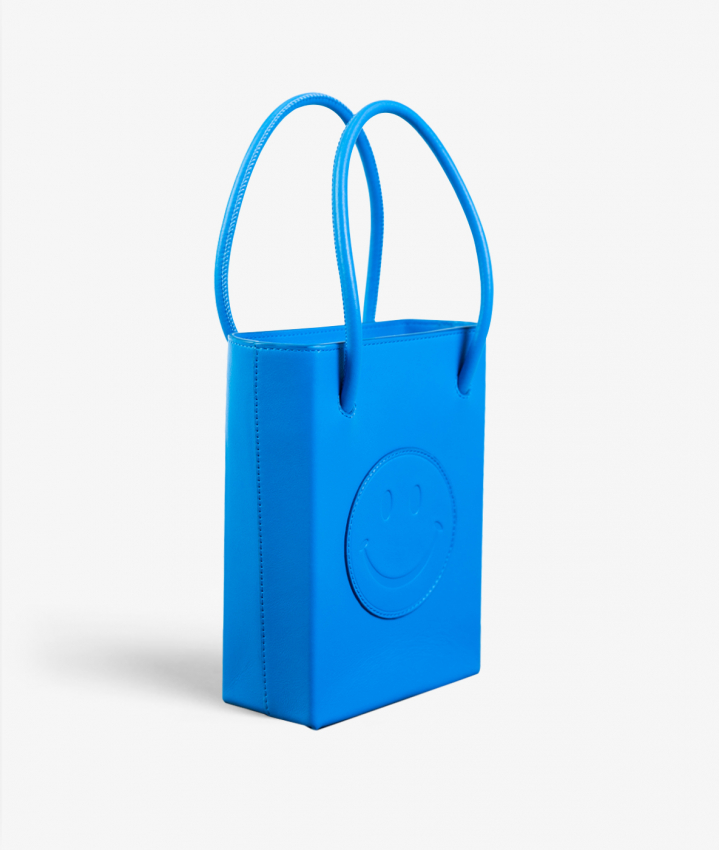 Essential Crossbody Bag Smiley Blue