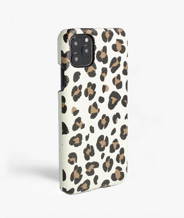 iPhone 11 Pro Max Leopardo Calf White
