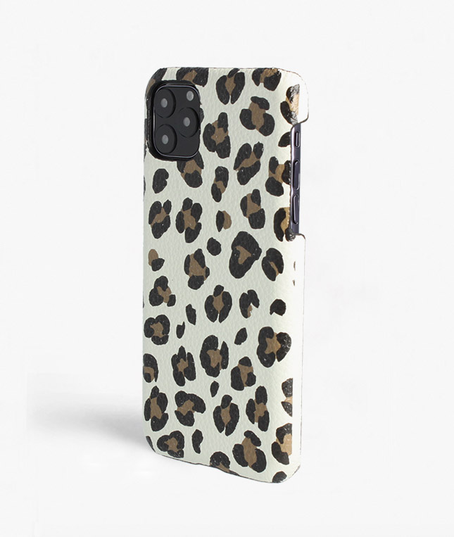 iPhone 11 Pro Max Leopardo Calf White