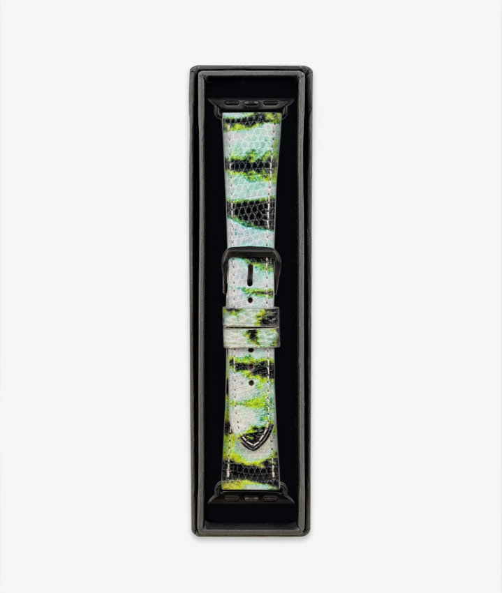 Apple Watch Lder Armband Iguana Multicolor 38/40/41mm