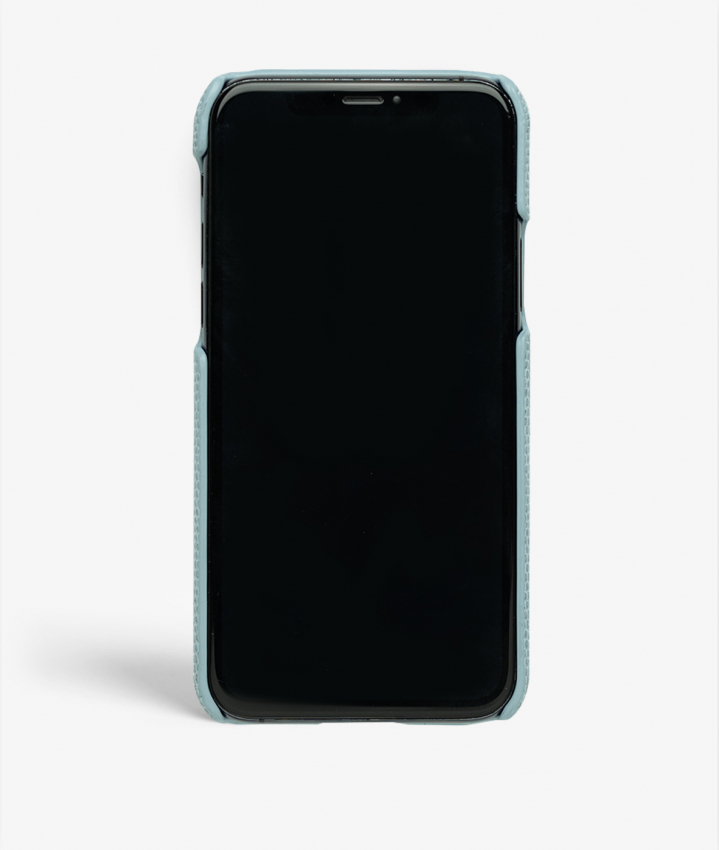 iPhone 11 Pro Max Leder Hlle Fly Hellblaue