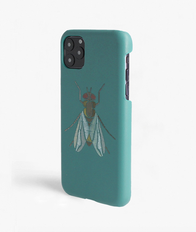 iPhone 11 Pro Max Leather Case Fly Teal